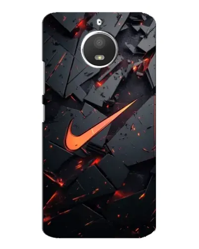 Чехол для Motorola MOTO E4 с картинкой «Nike — эффект разломов» Чехол для Motorola MOTO E4 с картинкой «Nike — эффект разломов»
