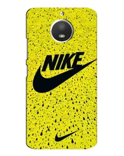 Чехол для Motorola MOTO E4 с картинкой «Желтый текстурный Nike» Чехол для Motorola MOTO E4 с картинкой «Желтый текстурный Nike»