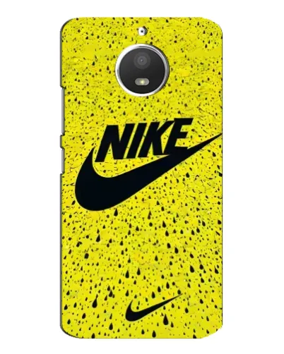 Чехол для Motorola MOTO E4 с картинкой «Желтый текстурный Nike» Чехол для Motorola MOTO E4 с картинкой «Желтый текстурный Nike»