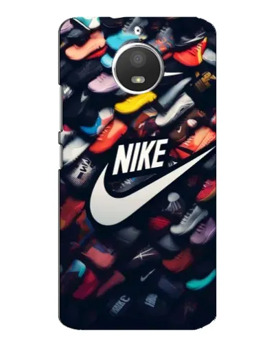 Чехол для Motorola MOTO E4 с картинкой «Коллекция кроссовок Nike» Чехол для Motorola MOTO E4 с картинкой «Коллекция кроссовок Nike»