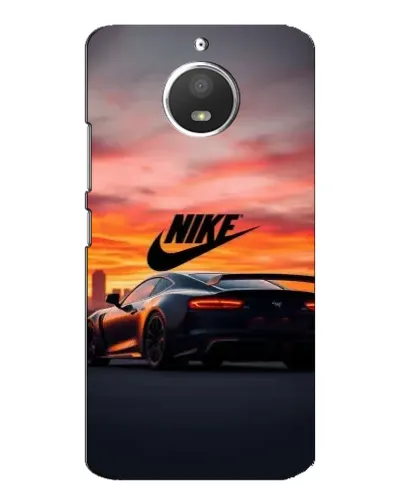 Чехол для Motorola MOTO E4 с картинкой «Nike и суперкар» Чехол для Motorola MOTO E4 с картинкой «Nike и суперкар»