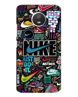 Чехол для Motorola MOTO E4 с картинкой «Яркий коллаж Nike» Чехол для Motorola MOTO E4 с картинкой «Яркий коллаж Nike»