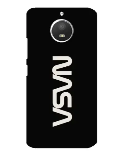 Чехол для Motorola MOTO E4 с картинкой «NASA — вертикальный логотип» Чехол для Motorola MOTO E4 с картинкой «NASA — вертикальный логотип»