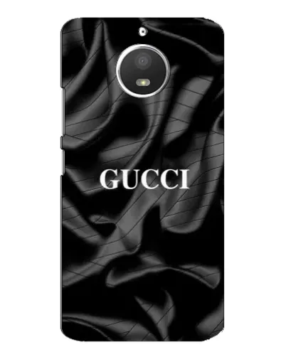 Чехол для Motorola MOTO E4 с картинкой «Gucci — шелковые волны»