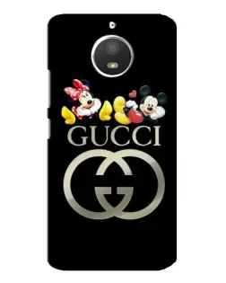 Чохол для Motorola MOTO E4 з картинкою «Gucci — герої Disney»