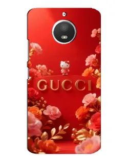 Чохол для Motorola MOTO E4 з картинкою «Gucci — золотий сад»