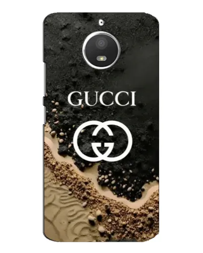 Чехол для Motorola MOTO E4 с картинкой «Gucci — песчаные дюны»
