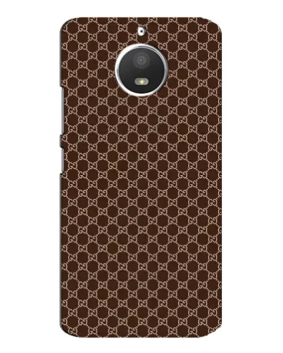 Чехол для Motorola MOTO E4 с картинкой «Gucci — шоколадная сетка» Чехол для Motorola MOTO E4 с картинкой «Gucci — шоколадная сетка»