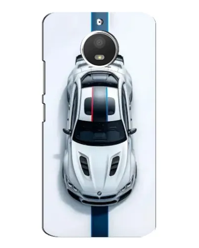 Чехол для Motorola MOTO E4 с картинкой «Вид сверху — BMW M» Чехол для Motorola MOTO E4 с картинкой «Вид сверху — BMW M»