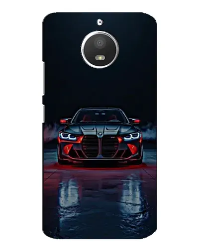 Чехол для Motorola MOTO E4 с картинкой «BMW на мокрой дороге» Чехол для Motorola MOTO E4 с картинкой «BMW на мокрой дороге»