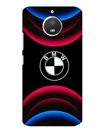 Чехол для Motorola MOTO E4 с картинкой «Логотип BMW и неоновые дуги» Чехол для Motorola MOTO E4 с картинкой «Логотип BMW и неоновые дуги»