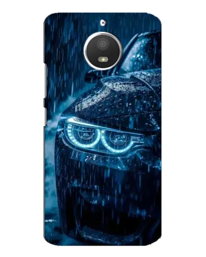 Чехол для Motorola MOTO E4 с картинкой «BMW под дождем» Чехол для Motorola MOTO E4 с картинкой «BMW под дождем»