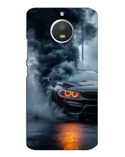 Чехол для Motorola MOTO E4 с картинкой «BMW M-Power — абстракция»