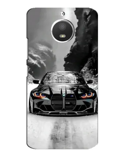 Чехол для Motorola MOTO E4 с картинкой «BMW — акварельный дрифт» Чехол для Motorola MOTO E4 с картинкой «BMW — акварельный дрифт»