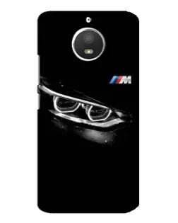 Чехол для Motorola MOTO E4 с картинкой «BMW — взгляд тигра»