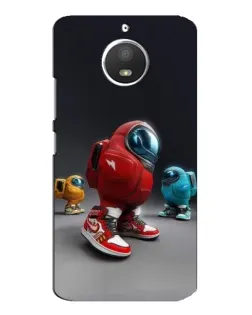 Чехол для Motorola MOTO E4 с картинкой «Among Us — 3D стиль»
