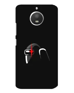 Чехол для Motorola MOTO E4 с картинкой «Among Us шлем»