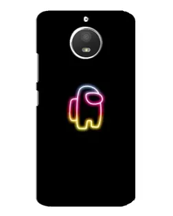 Чехол для Motorola MOTO E4 с картинкой «Among Us градиент» Чехол для Motorola MOTO E4 с картинкой «Among Us градиент»