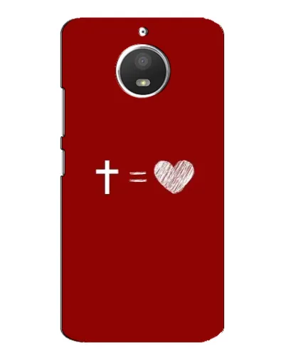 Чехол для Motorola MOTO E4 с картинкой «Уравнение любви» Чехол для Motorola MOTO E4 с картинкой «Уравнение любви»