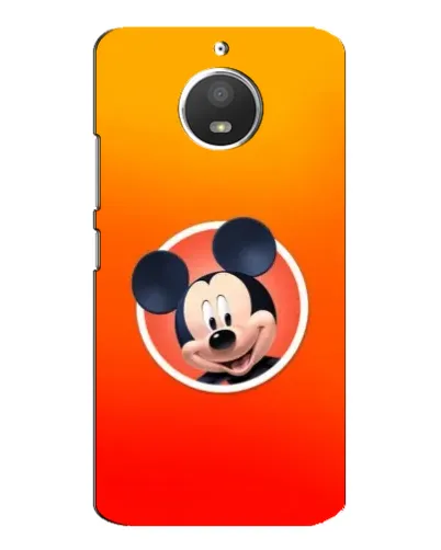 Чехол для Motorola MOTO E4 с картинкой «Mickey в круге»