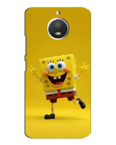 Чехол для Motorola MOTO E4 с картинкой «Позитивный Губка Боб»