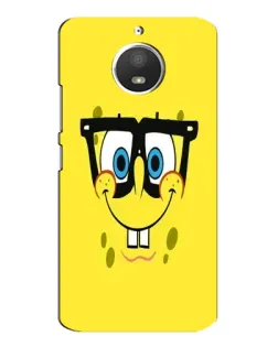 Чехол для Motorola MOTO E4 с картинкой «Минималистичный Спанч Боб» Чехол для Motorola MOTO E4 с картинкой «Минималистичный Спанч Боб»