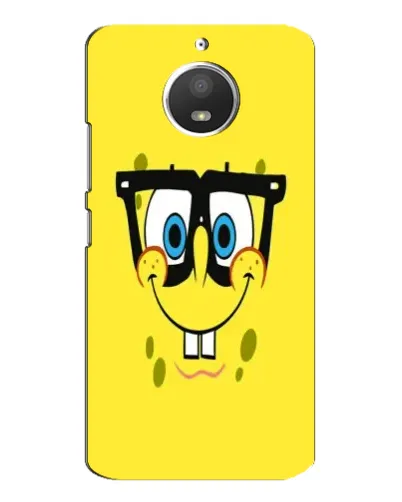 Чехол для Motorola MOTO E4 с картинкой «Минималистичный Спанч Боб» Чехол для Motorola MOTO E4 с картинкой «Минималистичный Спанч Боб»