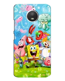 Чехол для Motorola MOTO E4 с картинкой «Губка Боб и друзья» Чехол для Motorola MOTO E4 с картинкой «Губка Боб и друзья»
