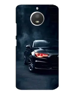 Чехол для Motorola MOTO E4 с картинкой «Audi — хищный взгляд»
