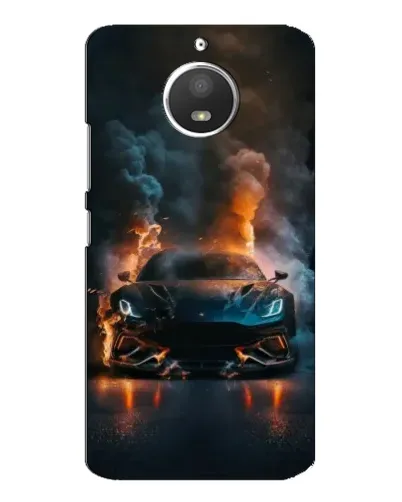 Чехол для Motorola MOTO E4 с картинкой «Lamborghini дымная эстетика» Чехол для Motorola MOTO E4 с картинкой «Lamborghini дымная эстетика»