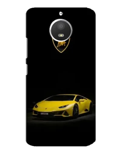 Чехол для Motorola MOTO E4 с картинкой «Lamborghini желтый акцент» Чехол для Motorola MOTO E4 с картинкой «Lamborghini желтый акцент»