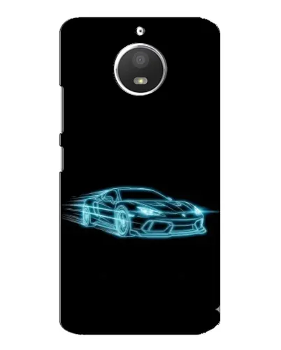 Чехол для Motorola MOTO E4 с картинкой «Неоновый контур Lamborghini» Чехол для Motorola MOTO E4 с картинкой «Неоновый контур Lamborghini»