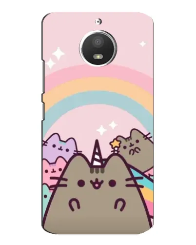 Чехол для Motorola MOTO E4 с картинкой «Единорог Pusheen» Чехол для Motorola MOTO E4 с картинкой «Единорог Pusheen»