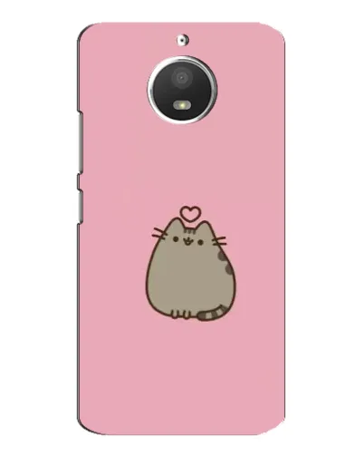 Чехол для Motorola MOTO E4 с картинкой «Pusheen сердце» Чехол для Motorola MOTO E4 с картинкой «Pusheen сердце»