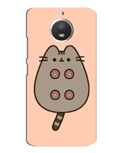 Чехол для Motorola MOTO E4 с картинкой «Пушин пузиком кверху» Чехол для Motorola MOTO E4 с картинкой «Пушин пузиком кверху»
