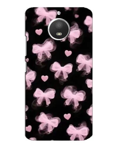 Чехол для Motorola MOTO E4 с картинкой «Геометрия банта»