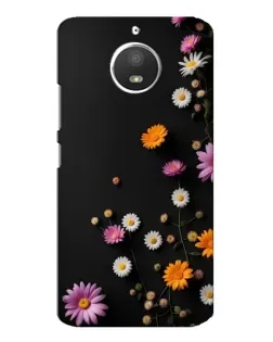 Чехол для Motorola MOTO E4 с картинкой «Цветочная композиция»