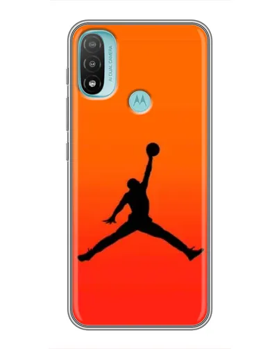 Чехол для Motorola MOTO E40 с картинкой «Jordan Sunset»