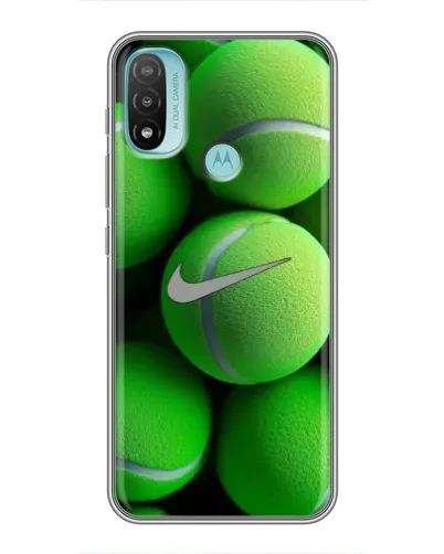 Чехол для Motorola MOTO E40 с картинкой «Теннисные мячи Найк» Чехол для Motorola MOTO E40 с картинкой «Теннисные мячи Найк»