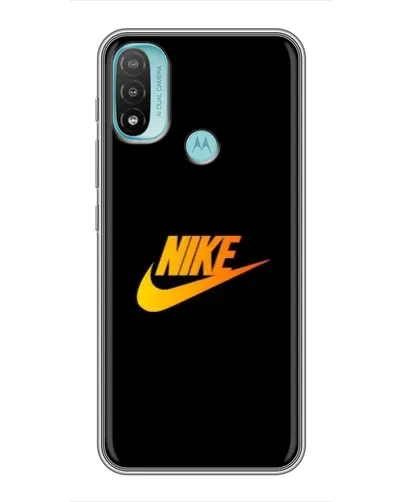 Чехол для Motorola MOTO E40 с картинкой «Золотой логотип Nike» Чехол для Motorola MOTO E40 с картинкой «Золотой логотип Nike»