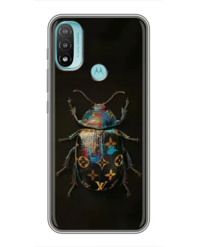 Чехол для Motorola MOTO E40 с картинкой «LV — мраморный принт» Чехол для Motorola MOTO E40 с картинкой «LV — мраморный принт»