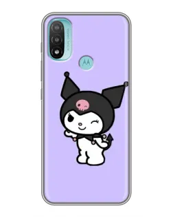 Чохол для Motorola MOTO E40 з картинкою «Класична Kuromi»