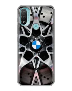 Чохол для Motorola MOTO E40 з картинкою «BMW — деталь диска»