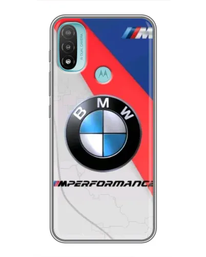 Чехол для Motorola MOTO E40 с картинкой «BMW Performance стиль»