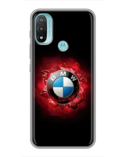Чохол для Motorola MOTO E40 з картинкою «Логотип BMW — спалах» Чохол для Motorola MOTO E40 з картинкою «Логотип BMW — спалах»