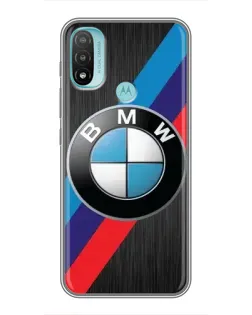 Чохол для Motorola MOTO E40 з картинкою «BMW M-stripes стиль» Чохол для Motorola MOTO E40 з картинкою «BMW M-stripes стиль»