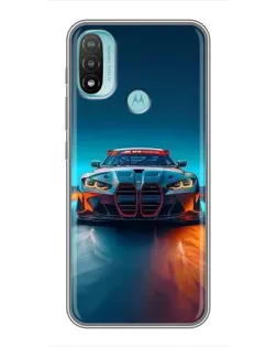 Чохол для Motorola MOTO E40 з картинкою «BMW — вогні неону» Чохол для Motorola MOTO E40 з картинкою «BMW — вогні неону»