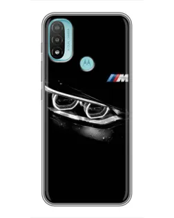 Чохол для Motorola MOTO E40 з картинкою «BMW — погляд тигра» Чохол для Motorola MOTO E40 з картинкою «BMW — погляд тигра»
