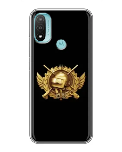 Чехол для Motorola MOTO E40 с картинкой «PUBG — оранжевый градиент» Чехол для Motorola MOTO E40 с картинкой «PUBG — оранжевый градиент»