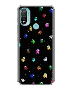 Чехол для Motorola MOTO E40 с картинкой «Экипаж Among Us» Чехол для Motorola MOTO E40 с картинкой «Экипаж Among Us»